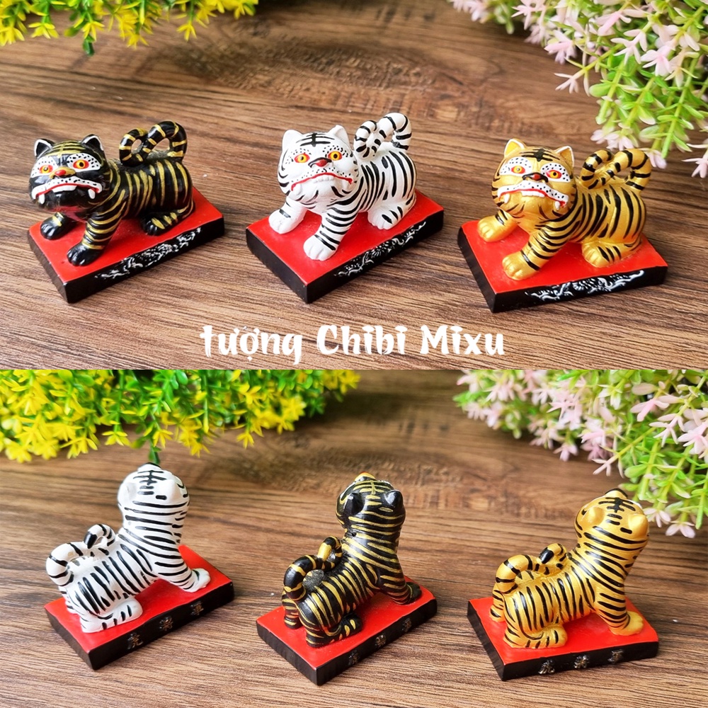 Tượng Hổ nhí ngang 5cm x cao 4.5cm